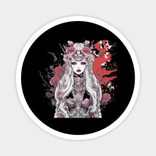 Broken Hearted Forsaken Girl Magnet